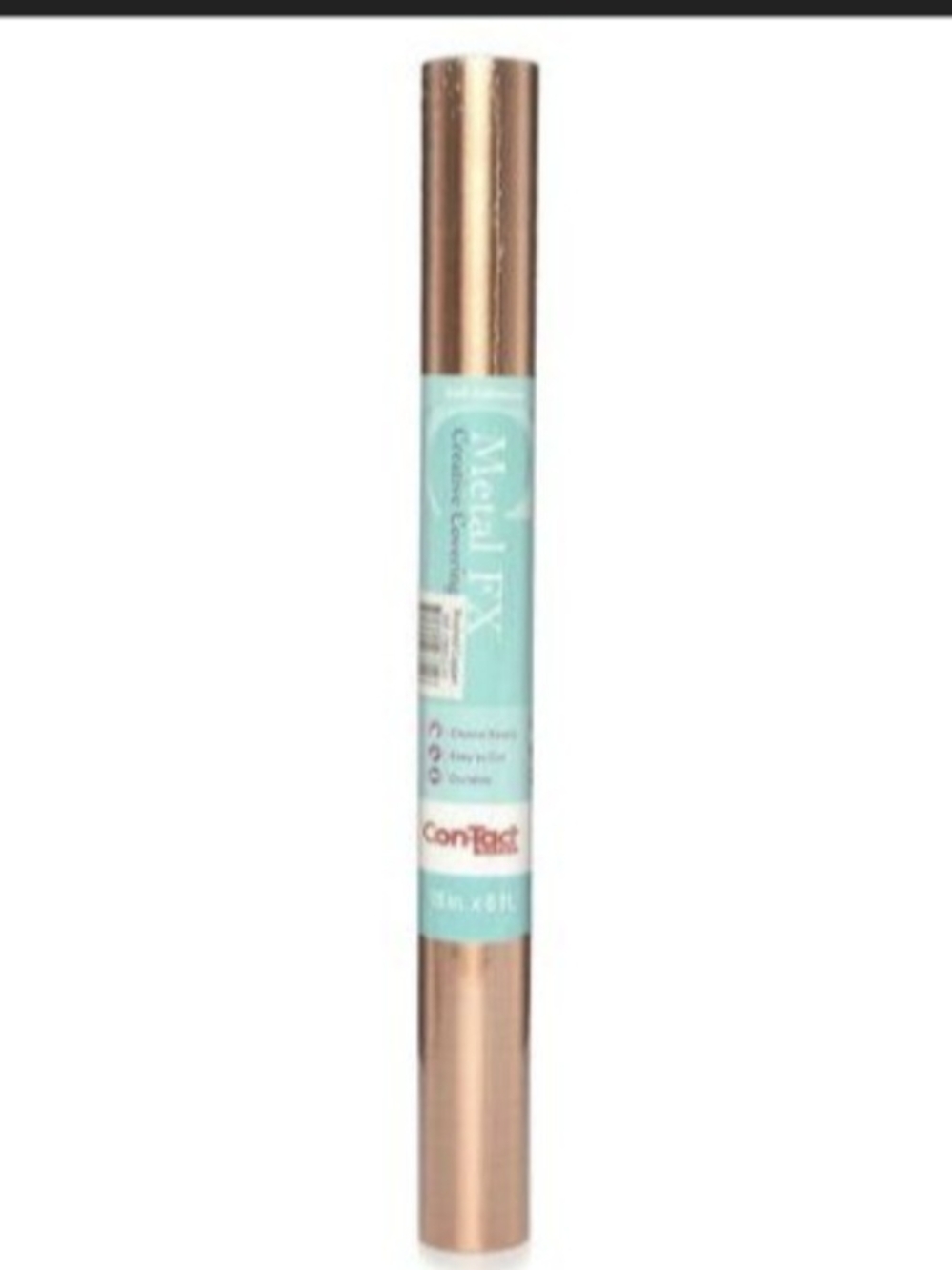 New Con-Tact Brand Brushed Copper Contact Paper Roll
